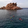 Coasteering Capo Ceraso swimming